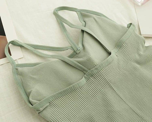 Halter Padded Slim Fit Camisole